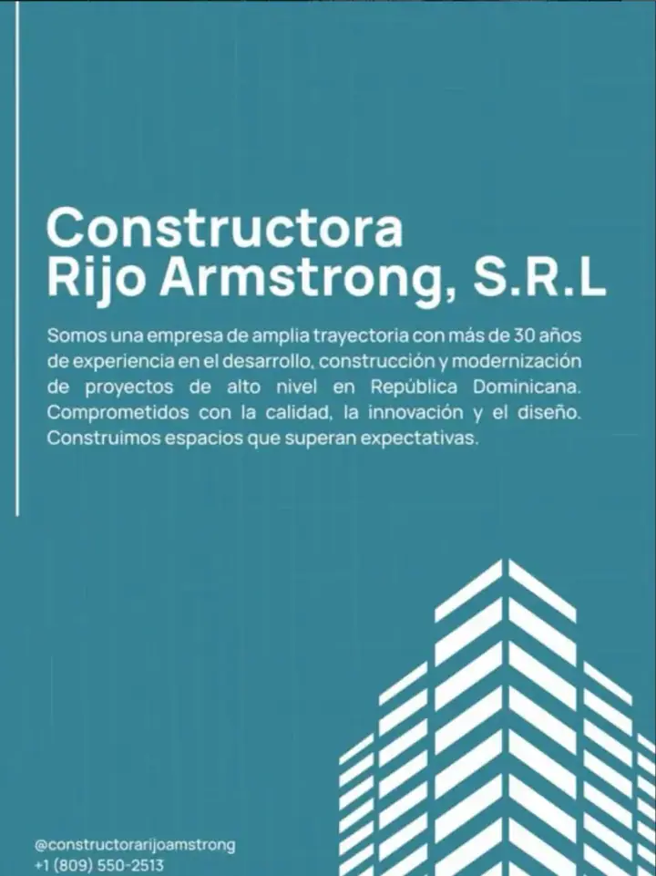 Constructora Rijo Armstrong — social media post 1