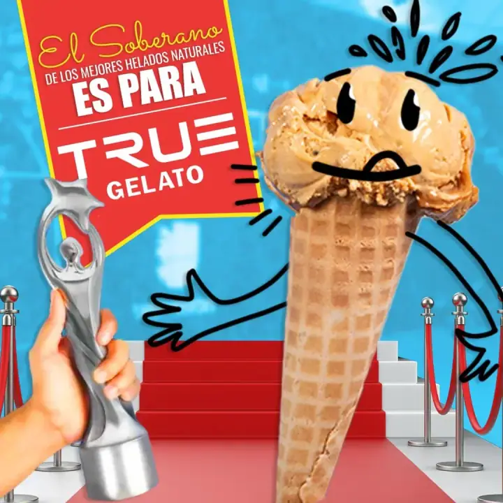 True Gelato — social media post 2